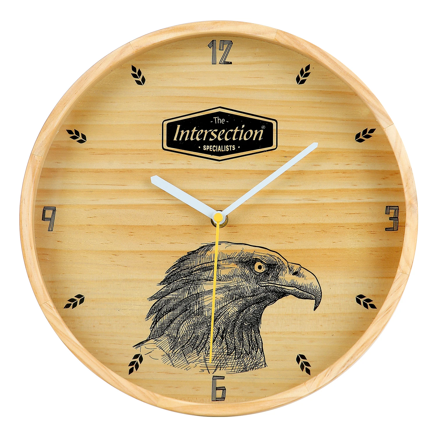 High quality wooden decoration round wall clock modern wall clock living room
