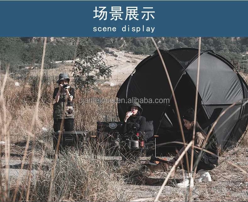 outdoor camping bubble tent Cheap Easy automatic pop up tent for camouflage hiking Screen Tent