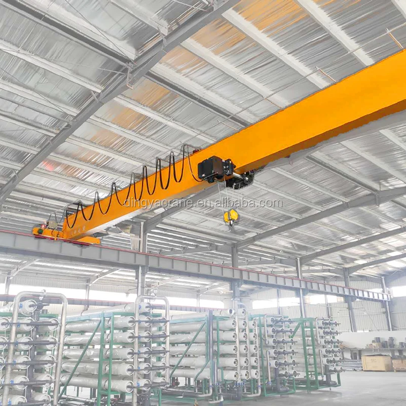 China Electric High Efficient Single Girder   single beam Overhead Crane 3 tons for sale