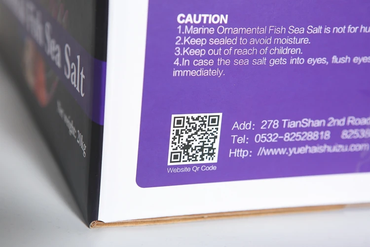 2024  aquarium mineral spray product factory price new high quality live fish natural Food grade crystal sea rock reef salt