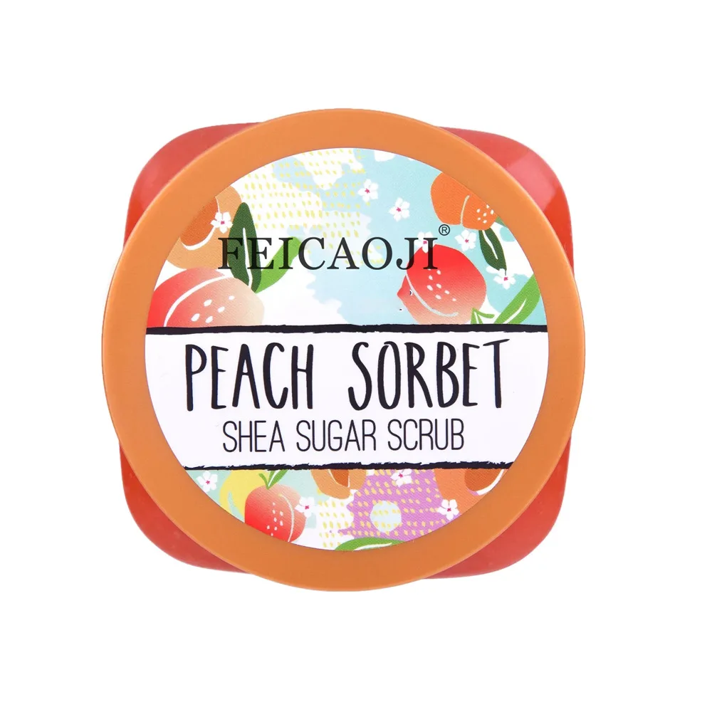 Himalayan salt Shea butter exfoliating whitening sugar bath body scrub cream