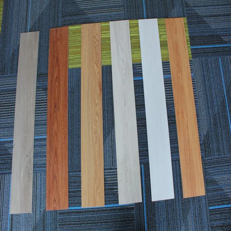 Peel and sticker self adhesive flooring pvc plastic floor lvt vinyl flooring tiles