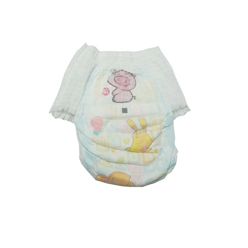 Профессиональные китайские фабричные Оптовые качественные мягкие поглощающие детские подгузники Oem