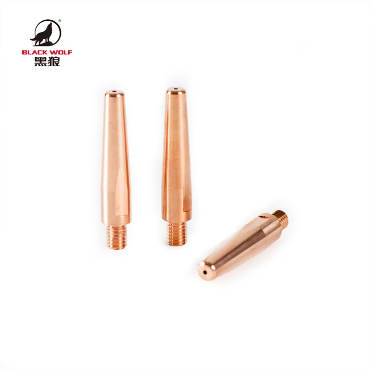 BLACKWOLF M6 * 45 сварочный аппарат робот Контактный наконечник для робота Сварочная горелка