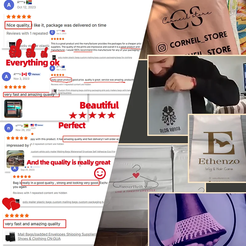 biodegradable bamboo courier bag post custom 19x24 Inch Teal 50 Pack Extra Large S automatic bagger Poly Mailers