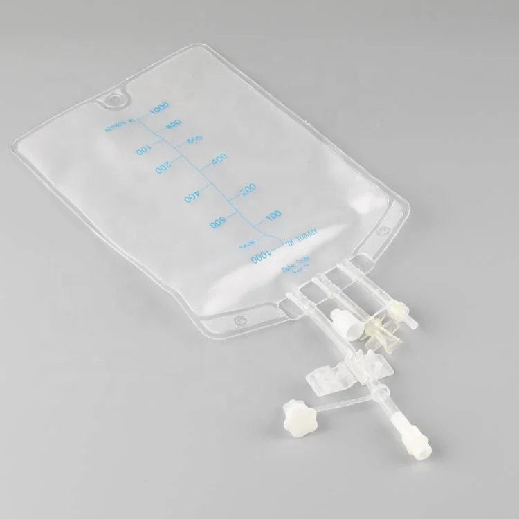 Superior quality pvc solution medical disposable iv bag TPN bag