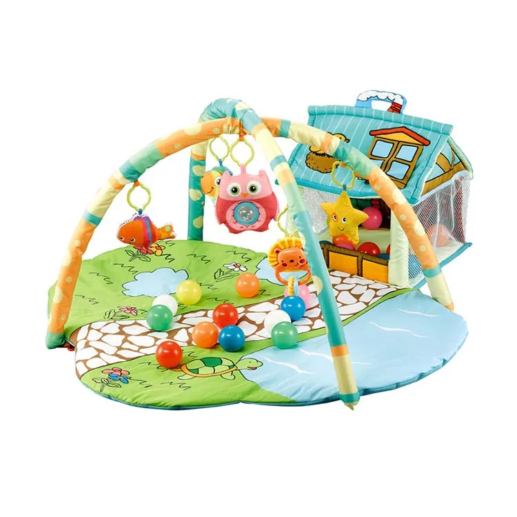 
Professional manufacture cheap baby gym activity play mat 
