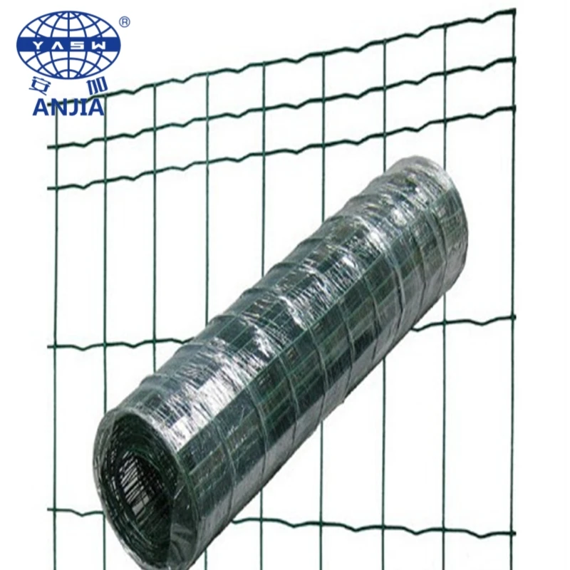 Factory Best Price Holland PVC Coated  Euro Wire Mesh Fence Chicken Cages Roll