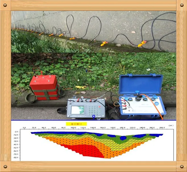 DUK-2A Underground Metal Searching Device Geophysical Underground Water Detector Equipment