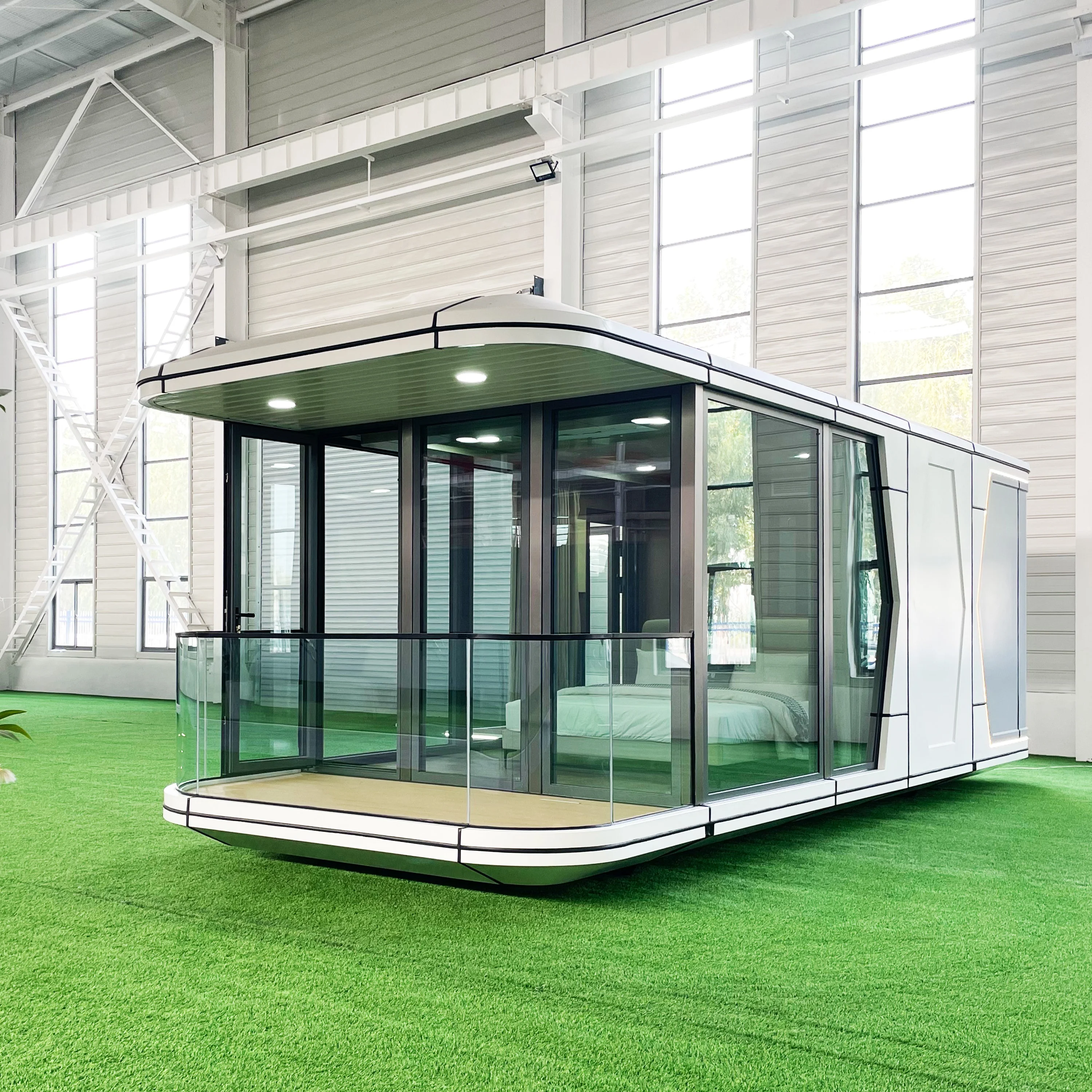 Reasonable Price China Prefabricated Homes Container Modular House Space Capsule Container House