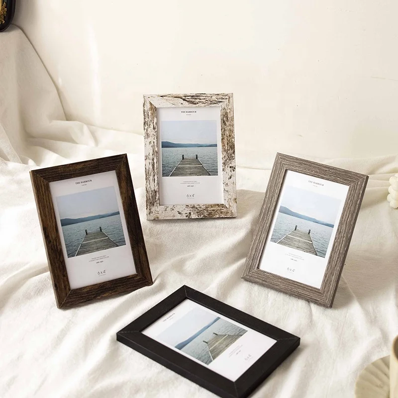 5*7 wooden photo frame decorative frame wholesale 10 Pack Collage Picture Frames