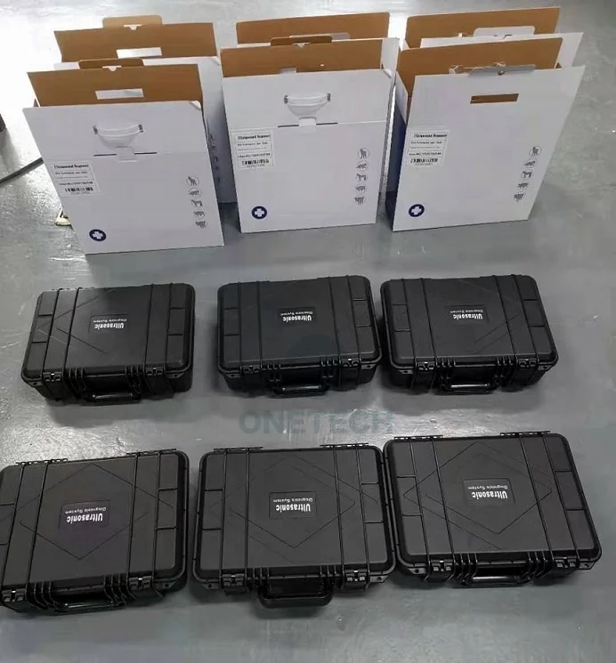 V6 Vet Black And White Portable Ultrasound Scanner Veterinary Ultrasound Machine Price Vet Ultrasound For Clinic And Hospital