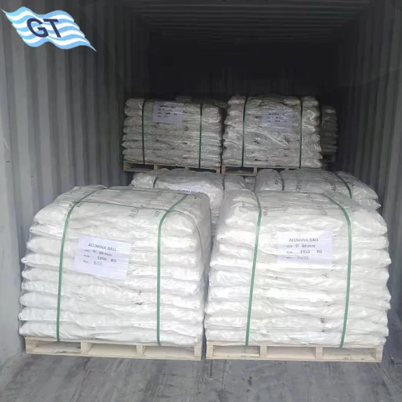 Ceramic grinding media 92 alumina balls for glass industry