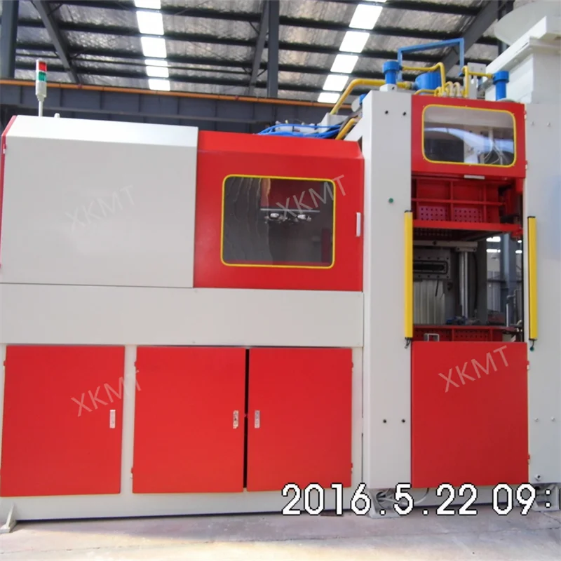 Horizontal green sand casting machinery cast iron automatic molding brake disc foundry sand casting molding machine