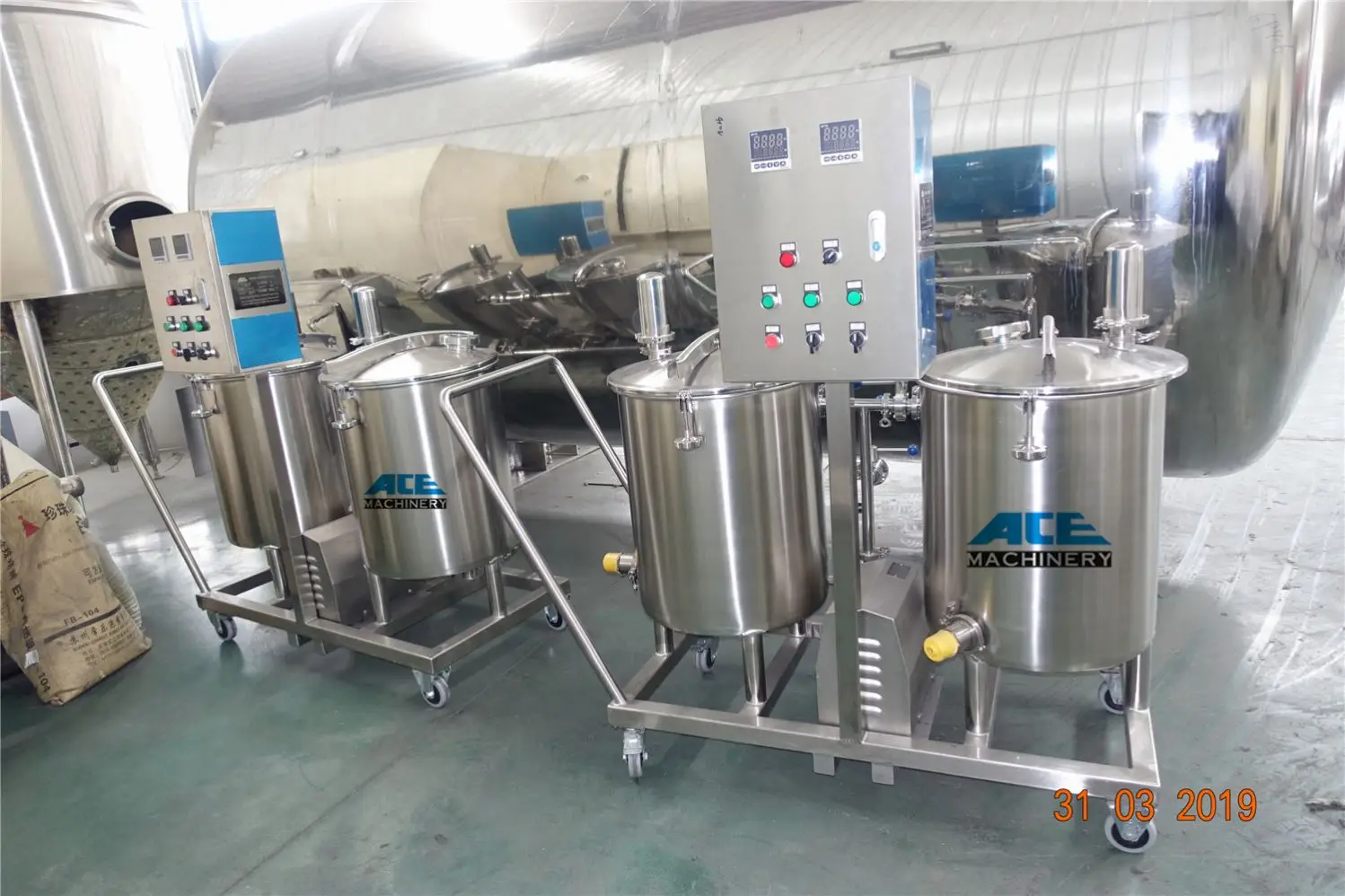 Новый дизайн продуктов питания напитки и фармацевтика производство Cip система Оборудование Очистки