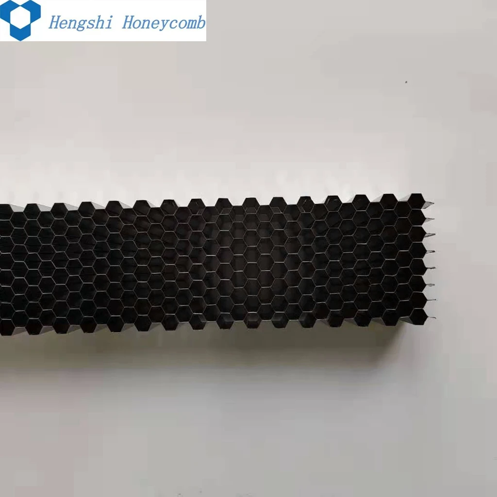 Hengshi Honeycomb Spot Welding Mild Steel Honeycomb Mesh Sheet for Sale