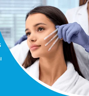 Cosmetics Korean Cog 4d 19g 100mm Hilos Tensores Korean Collagen Threads With L Cannula