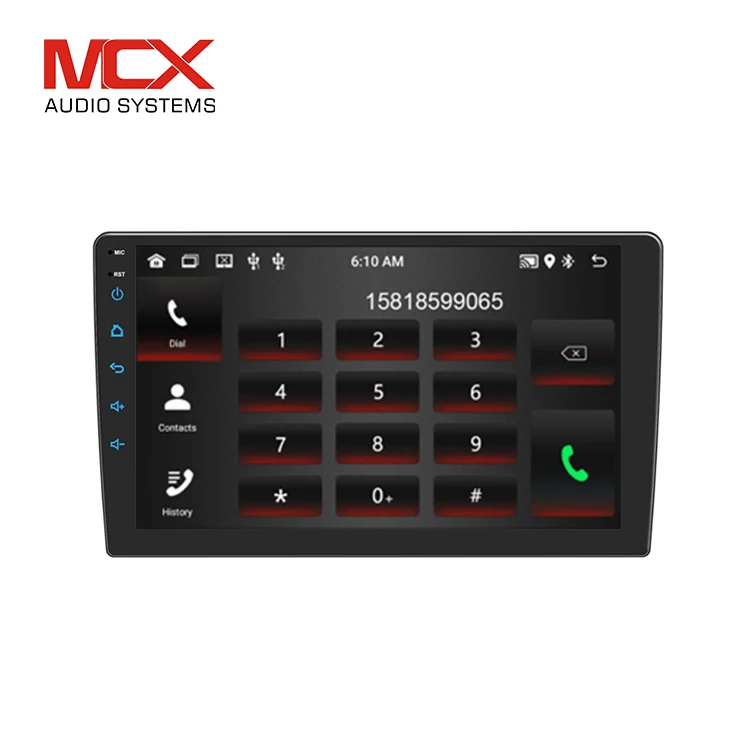 MCX 9 Inch FM Stereo Radio Car Dvd Player Android 10 Autoradio 2 Din With GPS WIFI BT For Volkswagen/VW/PASSAT/POLO