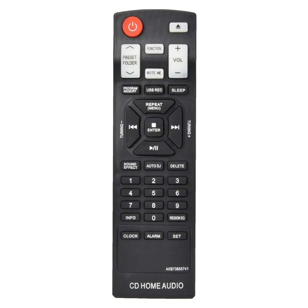 Универсальный ИК-пульт дистанционного управления AKB73655741 для LG CD Home Audio CM4550 CM4550FB аудиосистема пульт 433
