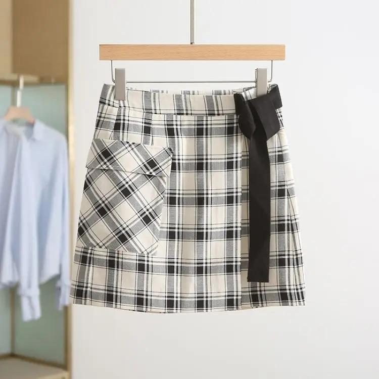 High Waisted Crimson Skirt for Women 100% Cotton Jersey Knit Solid Pattern with Sexy Style and Compression Lined Mesh Short