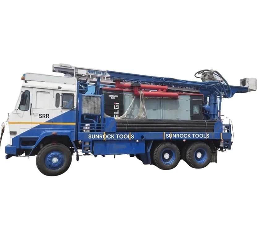 SUROCK New Deep Rock Drilling Rig Water Well Agro Applications Public Utilities Truck Mounted DTHR 400 Rotary Drill Rig Motor