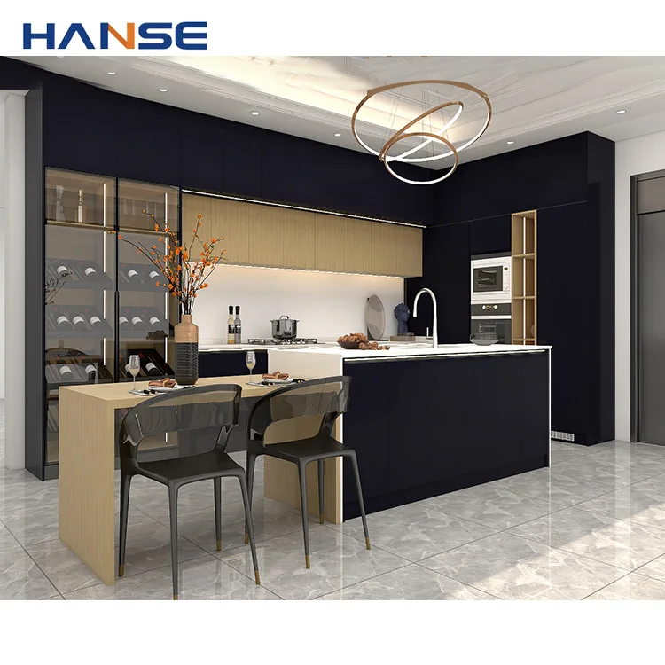 Luxury Modern Kitchen Cabinets High Quality L Shape Kitchen Cabinets Sets Custom Kitchen Cabinets