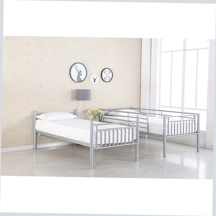 Bunk Bed Wood Double Decker White-color-bunk-beds-adult for Sale in Sharjah Second Hand Triple Beds Home Furniture Iron Modern