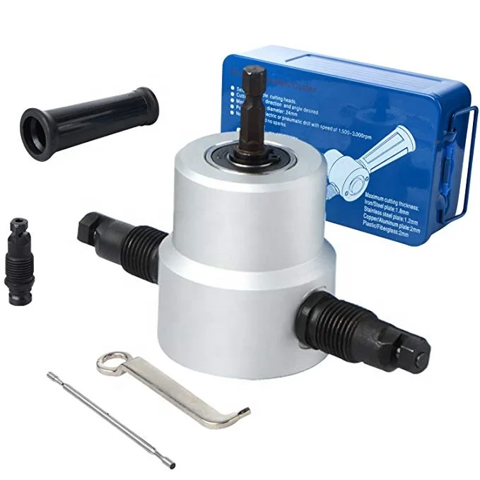 High Precision Multipurpose Double Head Sheet Metal Nibbler Cutter tool for cutting metal or wood