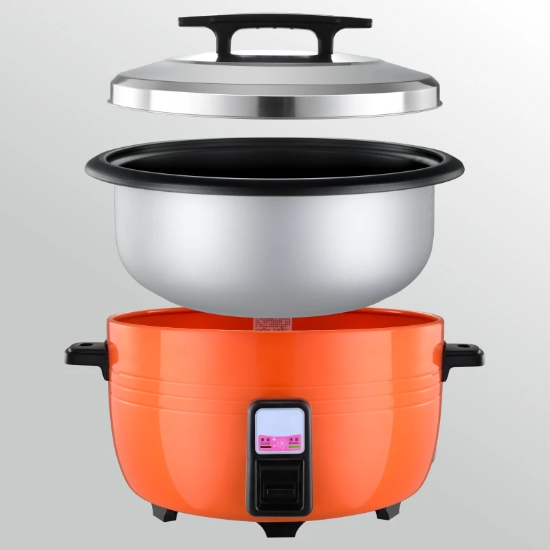 Лидер продаж, большая емкость, оптовая продажа, Электрический промышленный большой барабан для рисоварки, многофункциональный барабан для ресторана