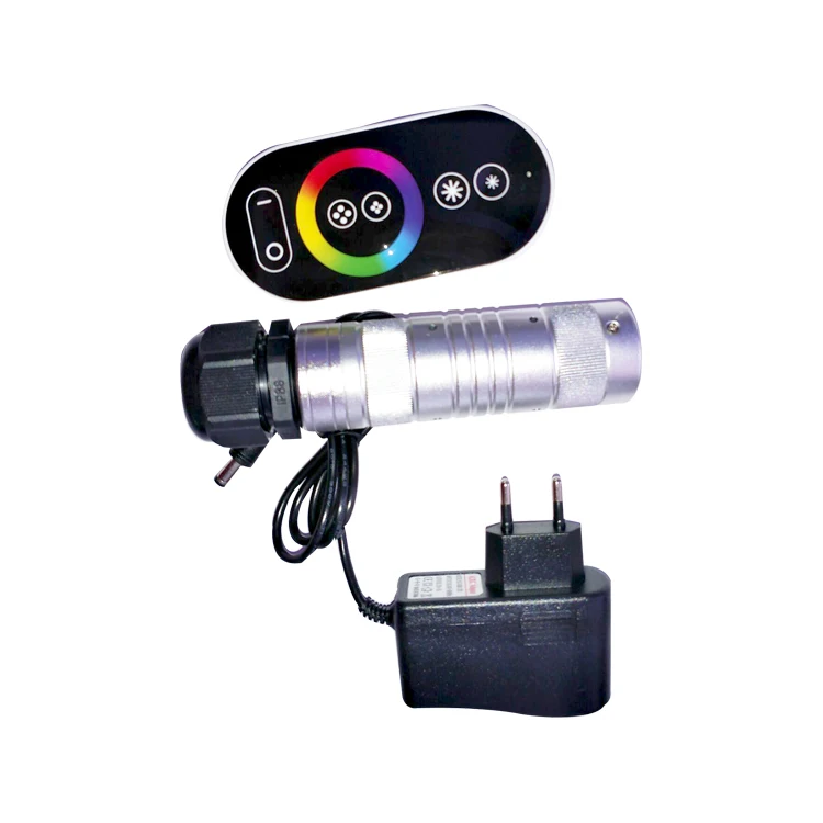 Small Size 6W RGB Mixing Color Max 250 Pcs 0.75MM LED Fiber Optic Light for Car Roof Decoration