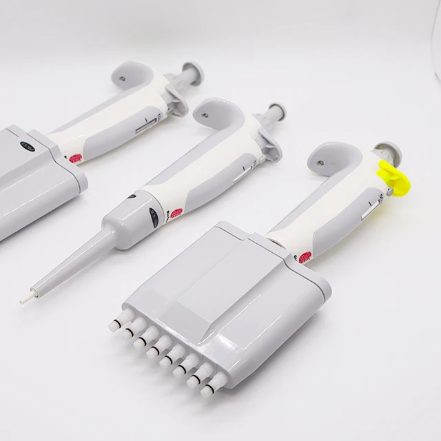 multi-channel micropipette adjustable medical pipettor single and multi channel pipette laboratory 12-channel pipette equipment