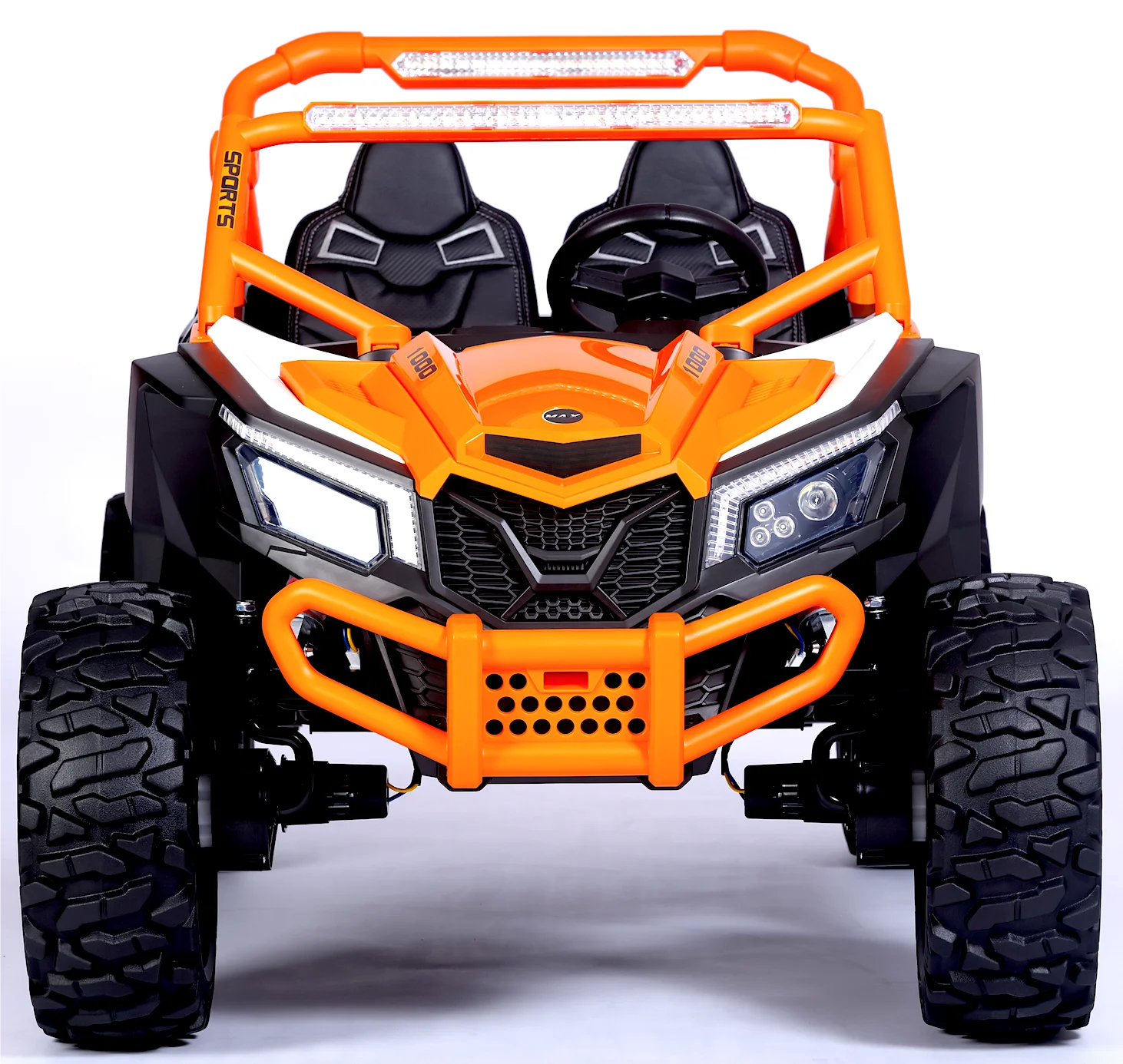 24V Kids UTV Car, 4WD Powerful Buggy with Remote Control for Big Kids