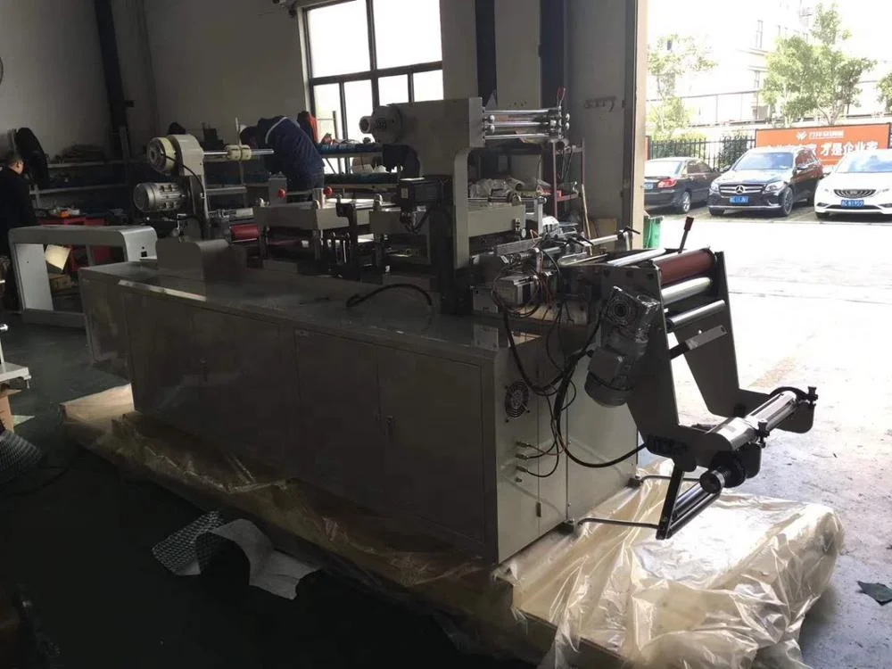 
TXM-320D Automatic flat bed two seat hot foil label die cut machine 