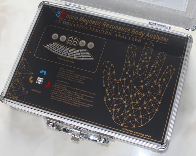 Latest version quantum resonance magnetic health analyzer machine quantum resonance analyzer