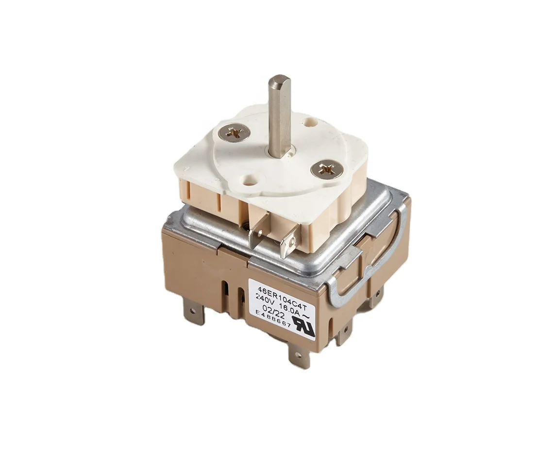 Triple circuit 240V 16A push to turn Energy Regulator for Kitchen Appliances Electric Oven