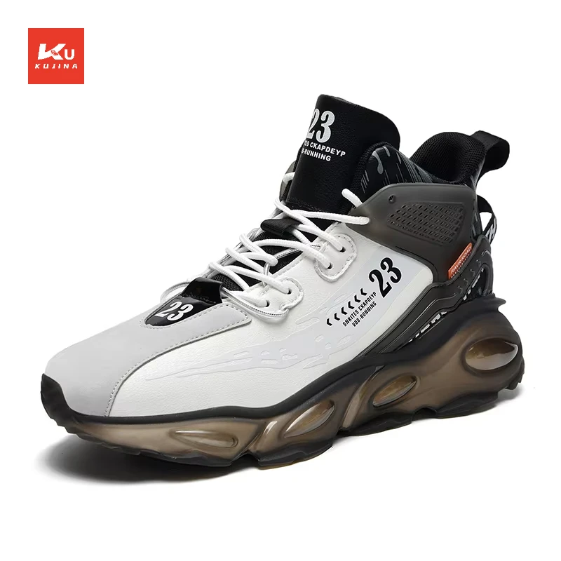 Sapatos Esportivos Masculinos Man Fashion Sports Sneakers Air Breathable Leather Casual Running Shoes for Men
