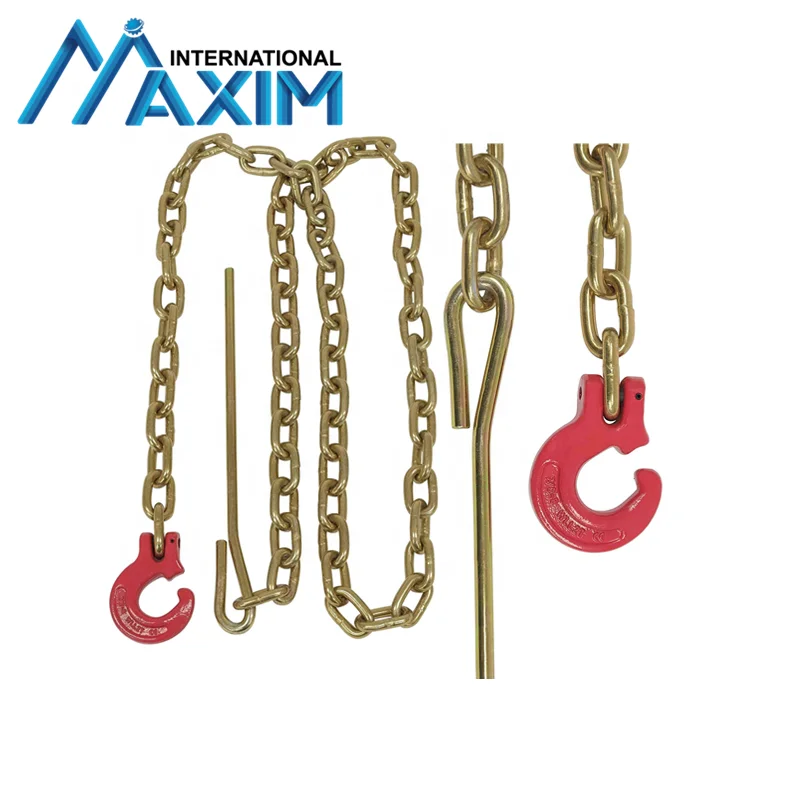 8mm G70 Forestry Logging Choker Chain With Steel Probe
