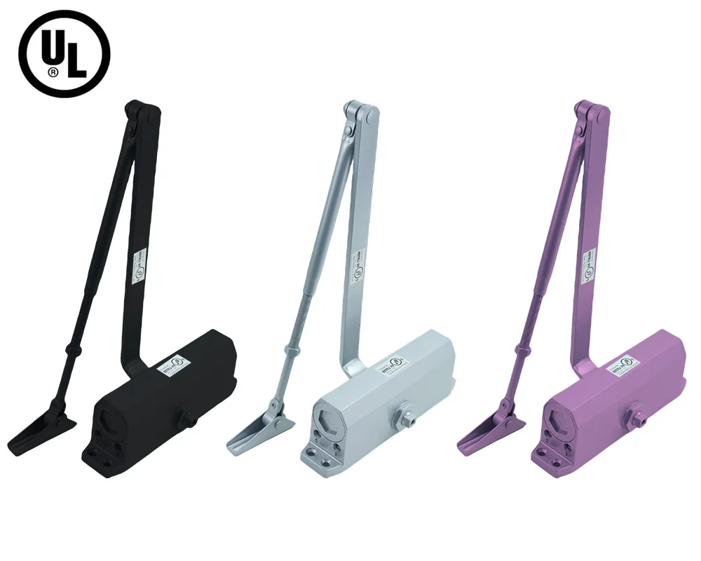 Ul Listed Gate Closer 19*162mm Automatic Closing Door Opener 45-85 KG Heavy Duty Door Closer