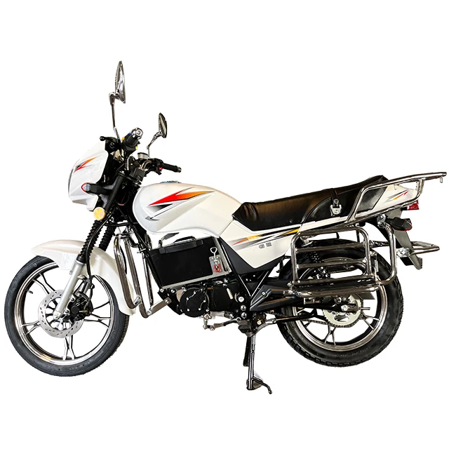 SUZUKI Model G2 3000W Electric Motorcycle High Speed 120kms with Gearbox Four Gear Transmission Carry Four Persons Retro Scooter