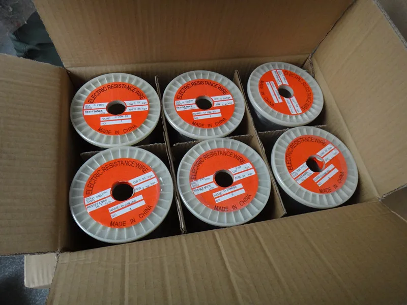 MICC Resistance wire used at operating temperatures up to 1200 degrees NiCr8020, NiCr7030 NiCr6015, NiCr3520 Types available