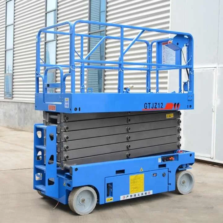 Pangolin 8M 230KG Full self lifting high outdoor mobile hydraulic lifting platform height working Lift Table