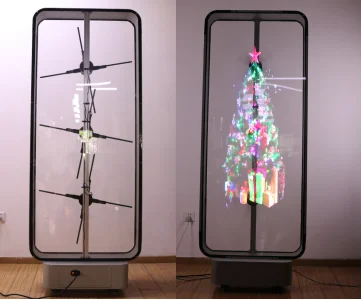 Умная Система голограмма 3D видео светодиодный дисплей голографическая реклама вентилятор
