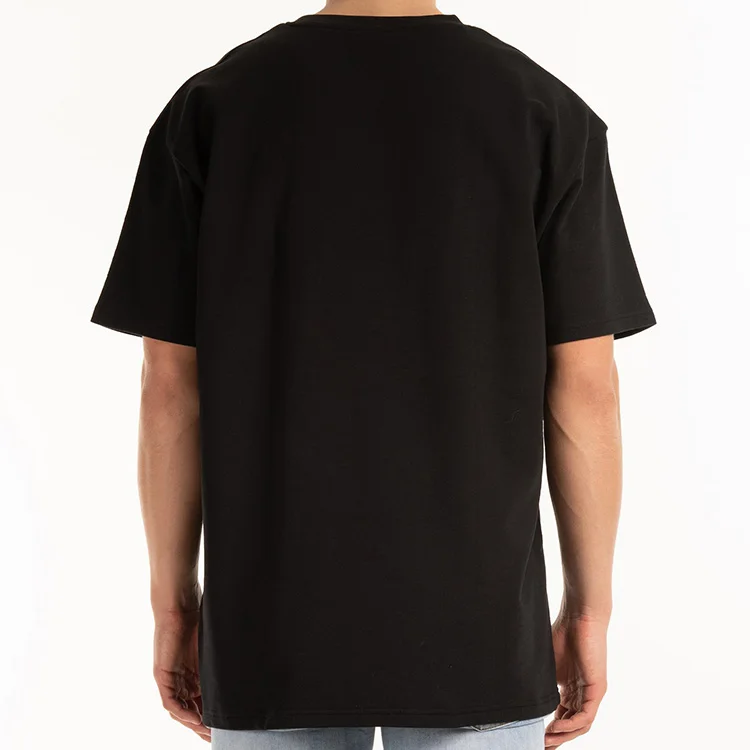 Wholesale Turkey Printed Custom Cheapest Apparel Weed Free Size Oversized 95% Cotton 5% Elastane T Shirt With Pocket For Men