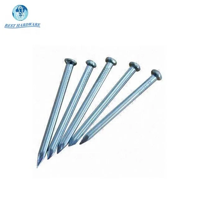 BEST factory metal smooth shank concrete nails concrete nail steel  galvanized concrete steel nail with perfect price