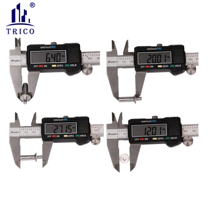 Construction Concrete Symons Formwork Accessories Fixing Aluminum Steel Rivet Pin Drive Rivets