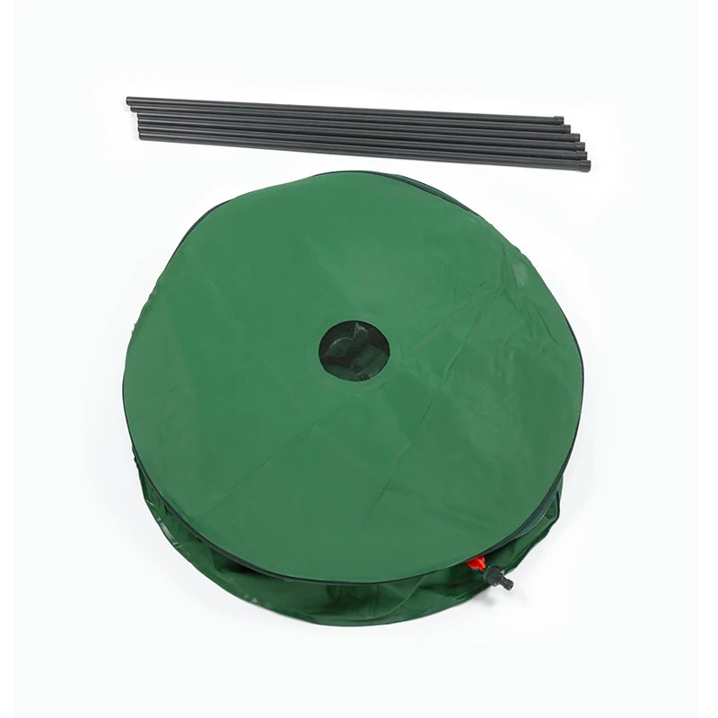 6pcs 100 Gallon garden Folding portable tarpaulin water tank folding pvc harvesting rain barrel hydroponic