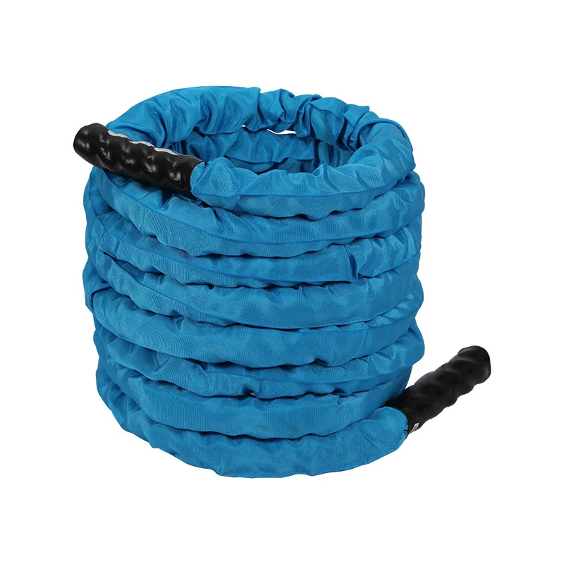 Exercise Equipment Core Physical Strength Training Battle  Rope Heavy Weighted Rope  with Protective Cover
