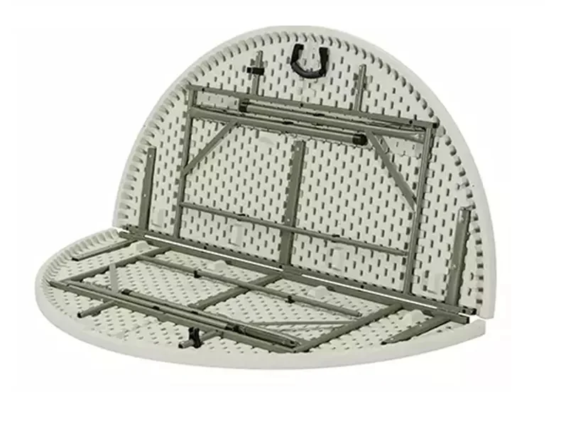 Wholesale folding tables 72inch portable round leg selling steel wall fold kitchen dinner hinges for table