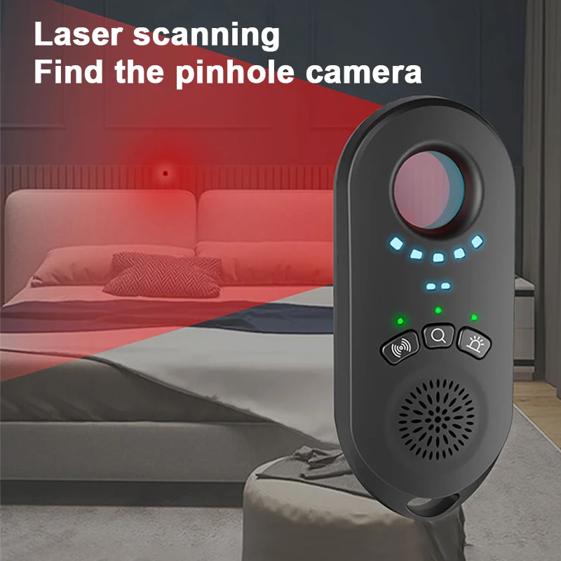 Hidden Camera Spy Bug Detector Anti Spy Things Mini Wifi Wireless Signal Cam SM GPS Tracker Wiretap Finder Anti-sneak Shooting