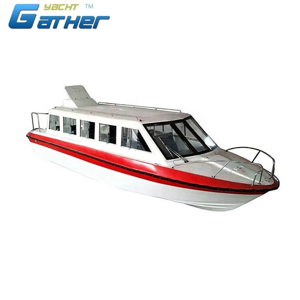 Gather Best selling  8.6m fiberglass passenger ferry boats for sale